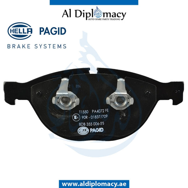Front BRAKE Pad, 8DB 355 006-551 for BMW 5 Series E60 (2004-2010) models, Part Number H-34116763652